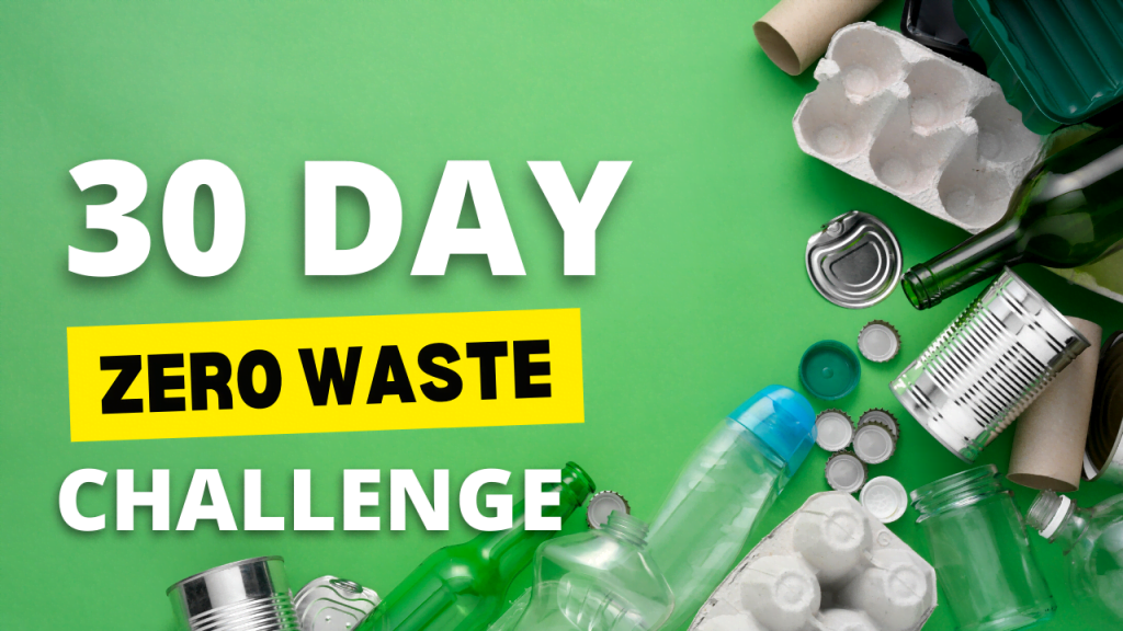 30 day zero waste challenge